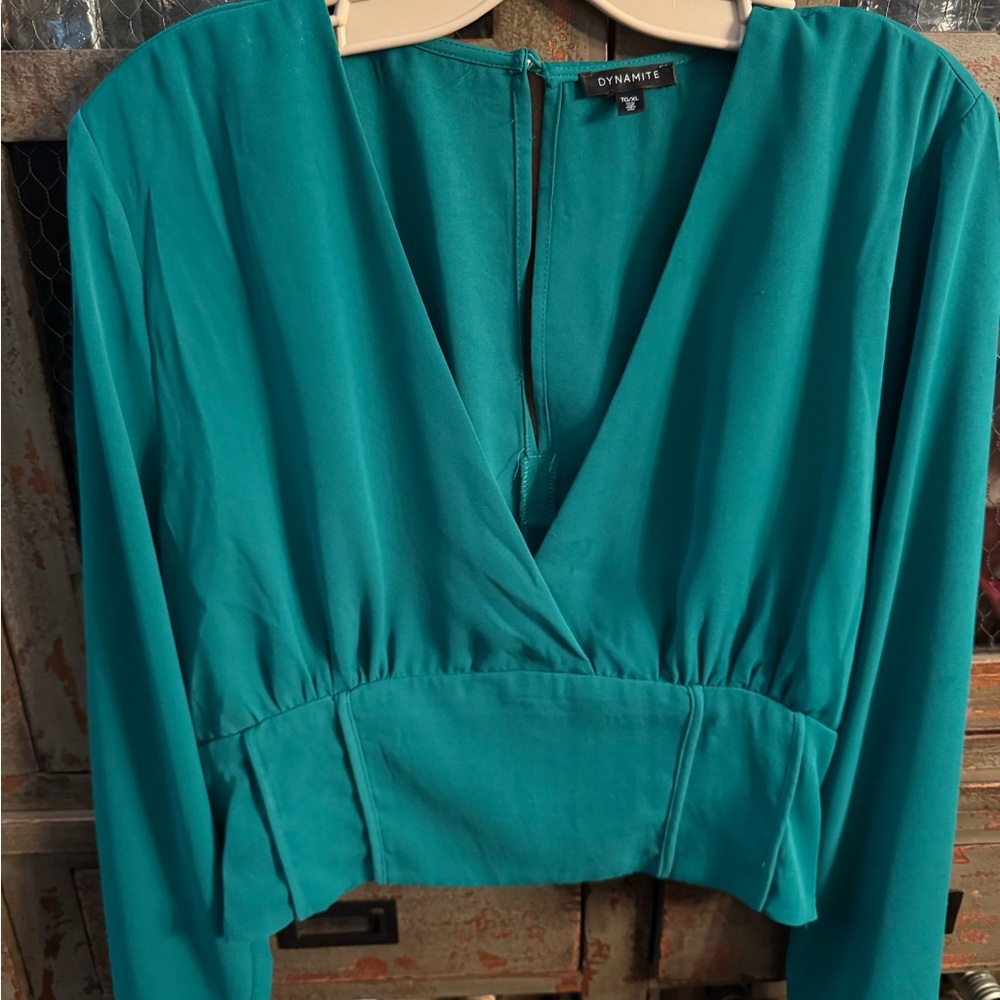 Dynamite Women's Teal Top